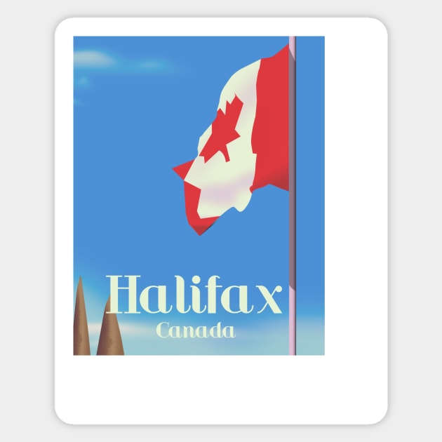 Halifax Canada Sticker by nickemporium1